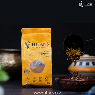 Hilans Himalayan Black and Gray Lentils (Masoor Dal) Hilans